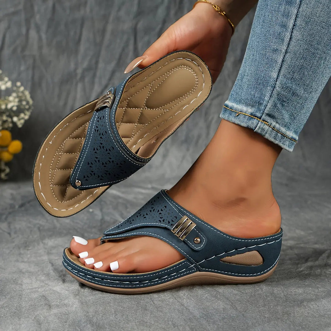 Élodie - wedge teen sandaal voor vrouwen