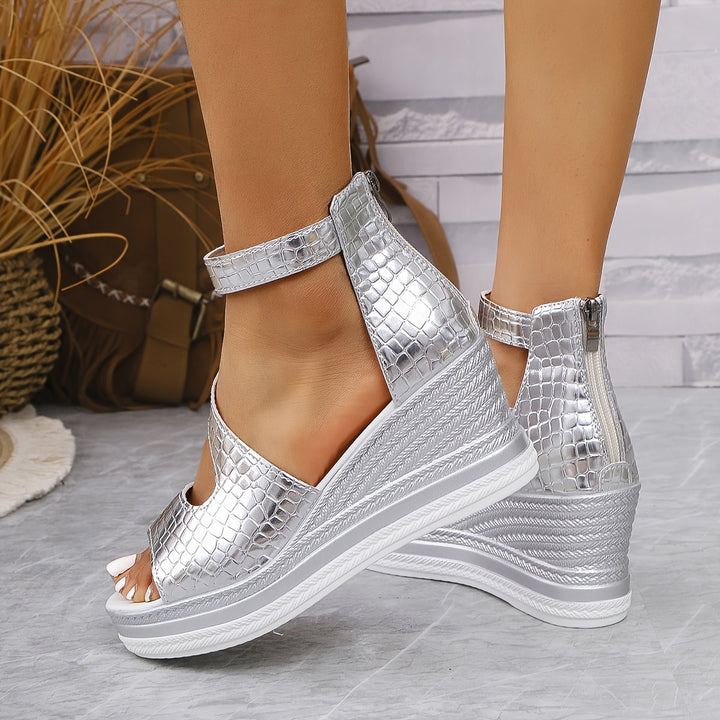 Avelia | Moderne Platform Sandalen