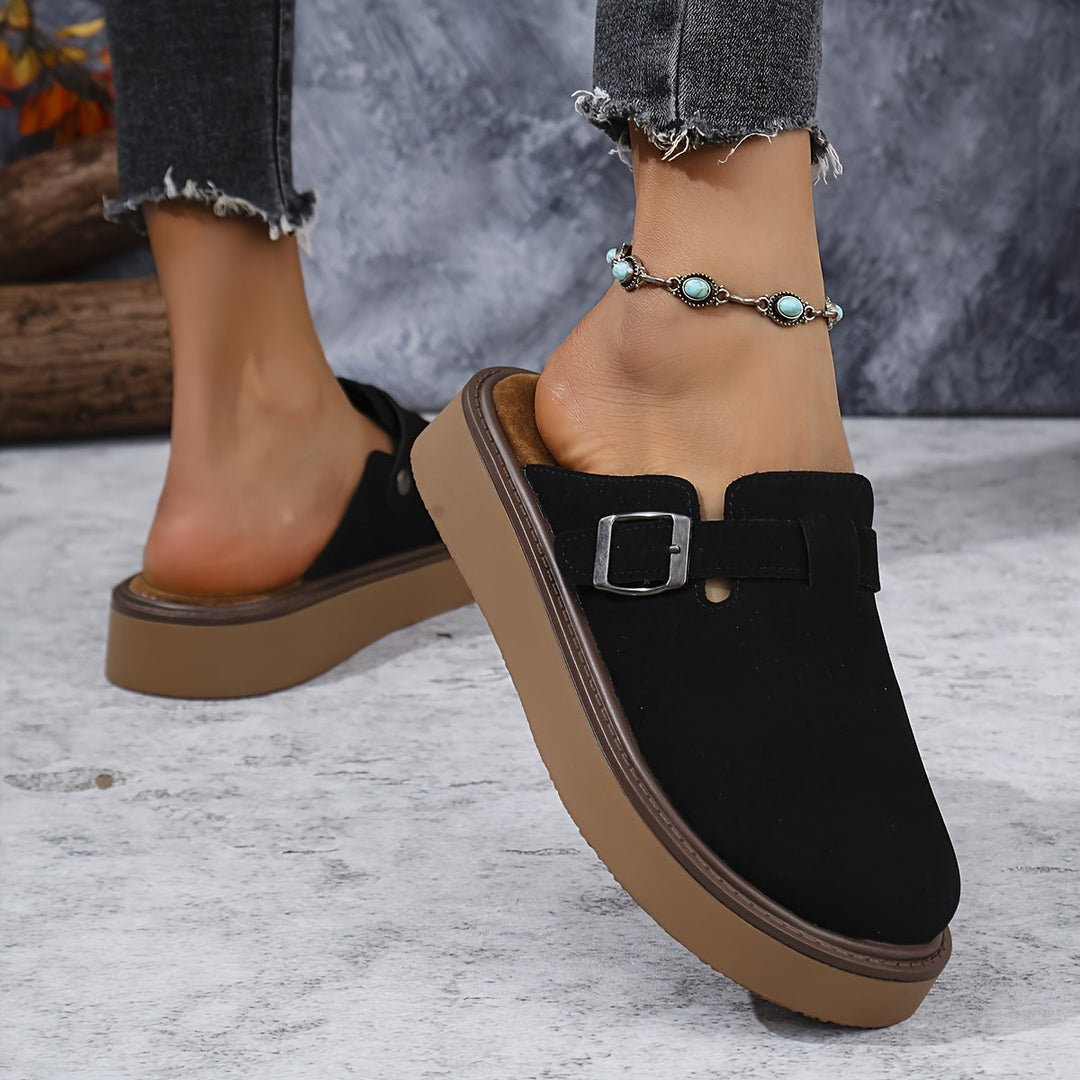 Elvara | Moderne Comfort Plateau Klompen