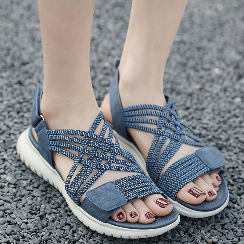 Soline | Sport-Chic Sandalen met Hoge Zool