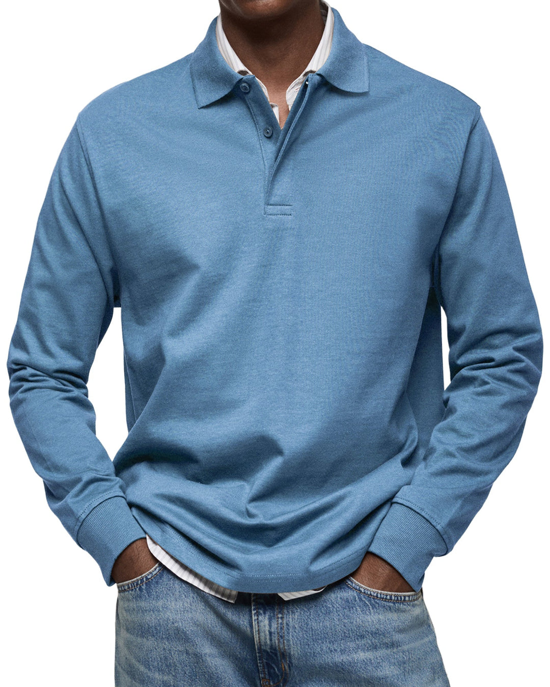 Bellario - Luxe Poloshirt met Lange Mouwen