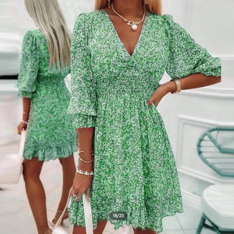 Sunna - Elegante Bloemenjurk