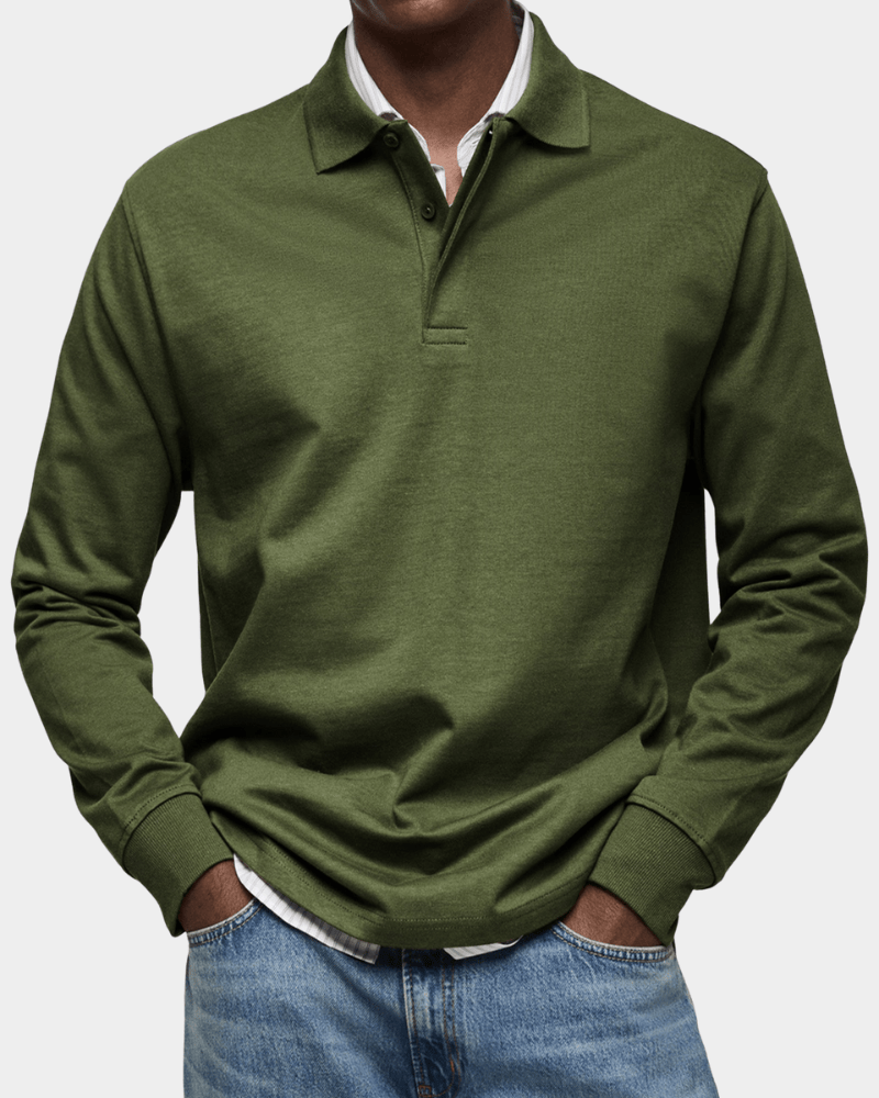 Comfortabele herfst polo