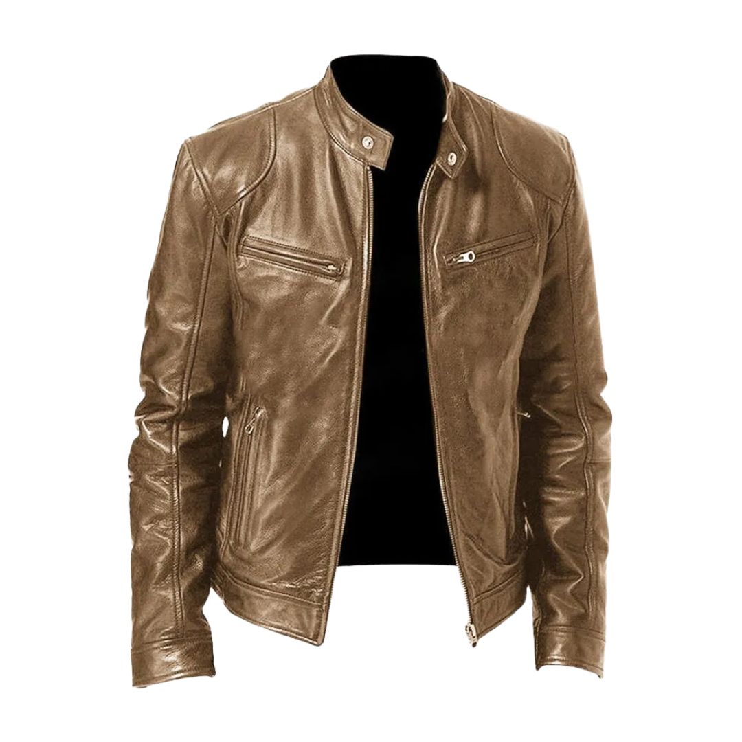Pieter | Casual leren jas