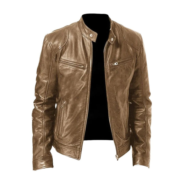 Pieter | Casual leren jas