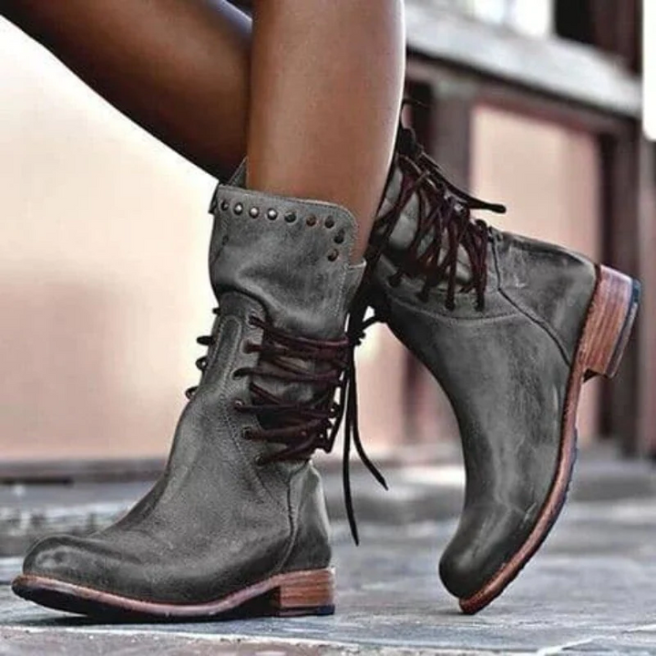 BREE™ | Elegante vegan leren laarzen