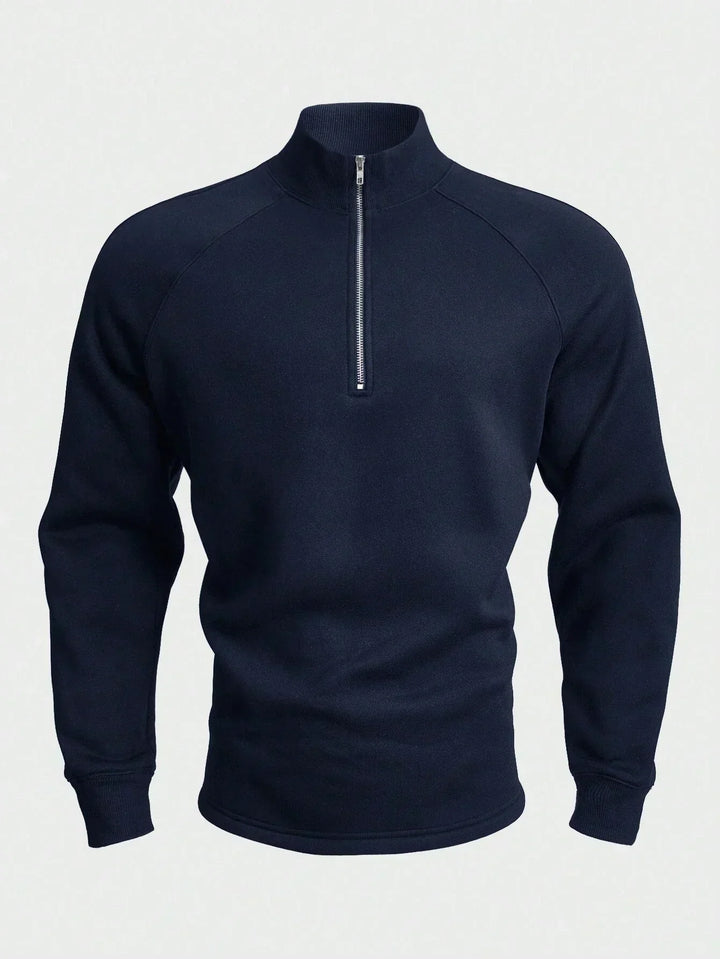 William™ - Casual Half-Zip Trui