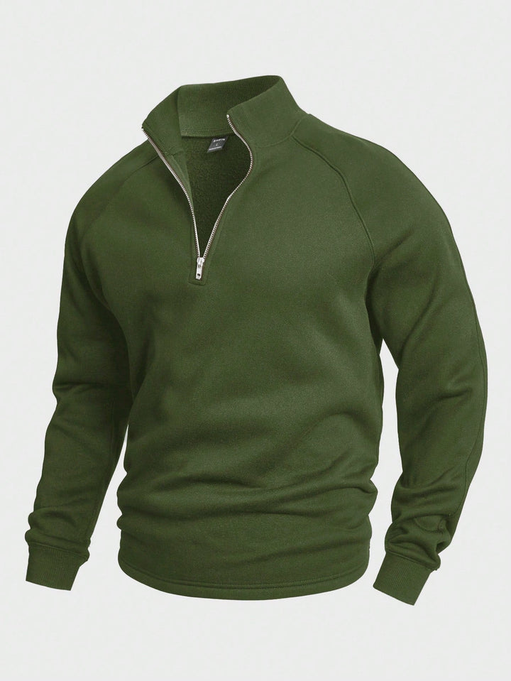 William™ - Casual Half-Zip Trui