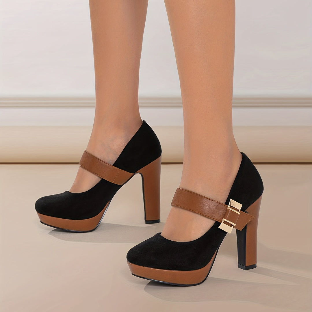 Chantrel | Elegante Hakken met Comfortabele Hak