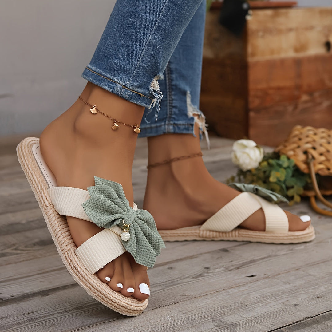 Elmira | Elegante Platform Sandalen met Strik