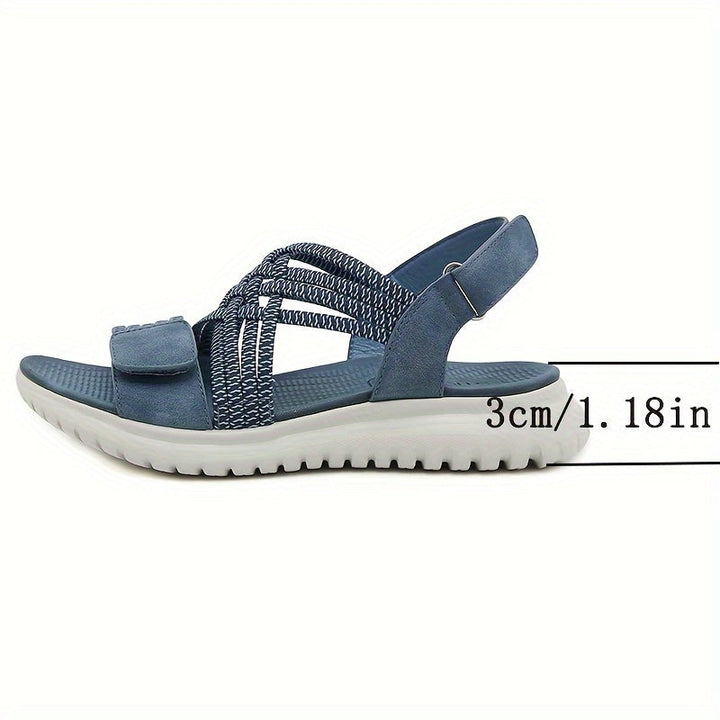 Soline | Sport-Chic Sandalen met Hoge Zool