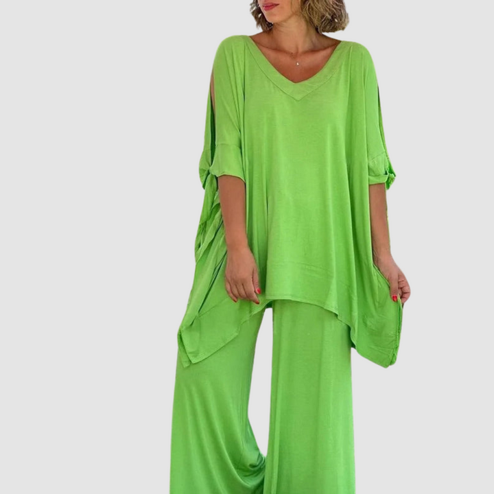 Zinnia™ Ontspannen Stijl Set | Moeiteloze Elegant in Elke Stap