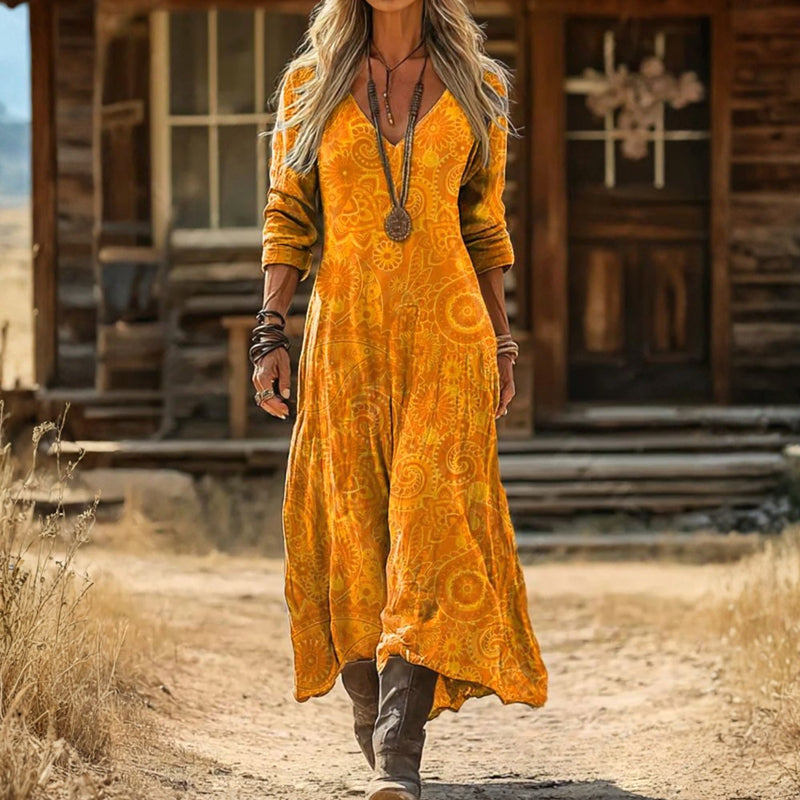 Elline | Luchtige Zomerse Maxi-jurk