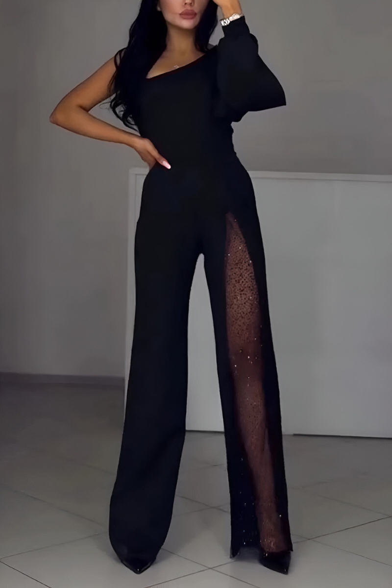 Sofía™ | Elegante jumpsuit met glanzende details