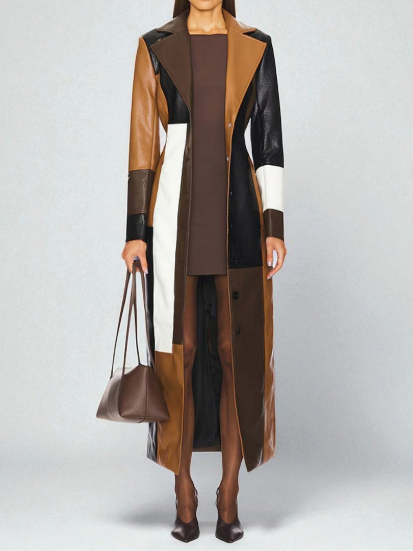 Alizée | Manteau met mozaïekprint