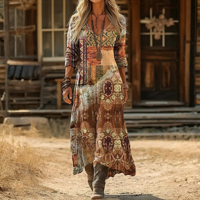 Lore | Bohemien Maxi-Jurk