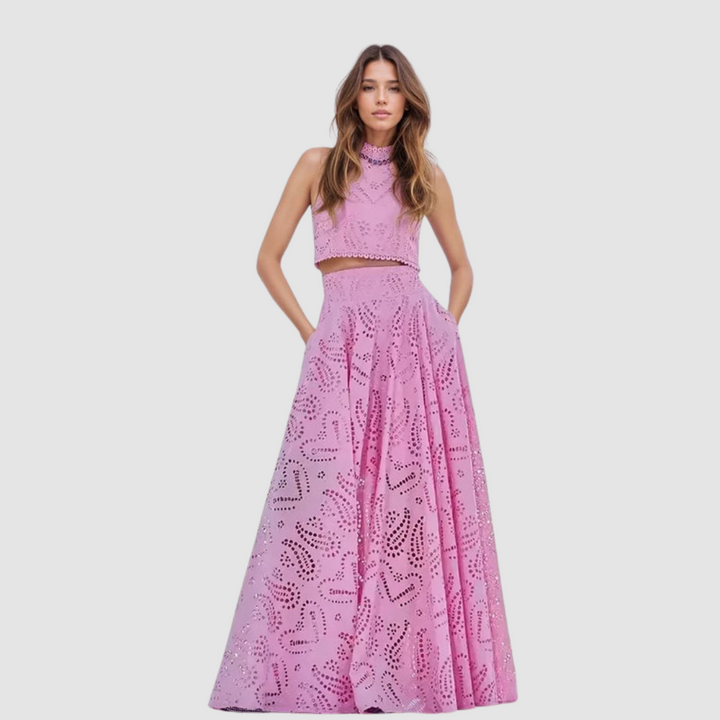 Tallie™ Verfijnde Twee-Delige Set | Elegante Twee-Delige Set voor Zomerse Chic