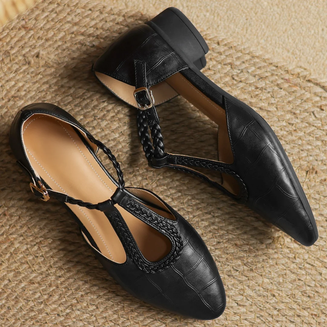 DELACROIX | Baby's Leren Ballerina's Charlotte