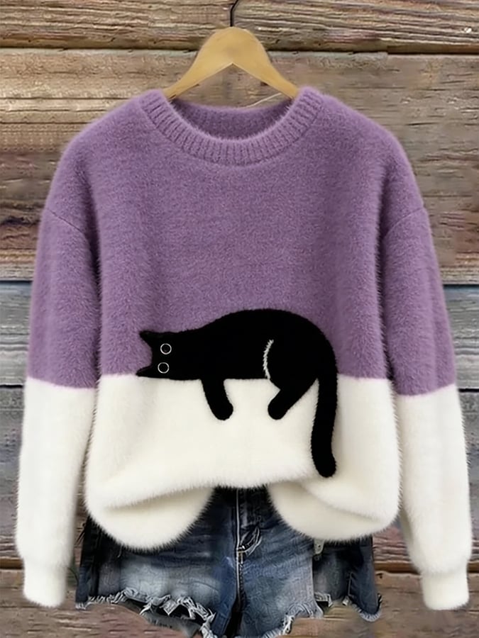 Elegante katten trui