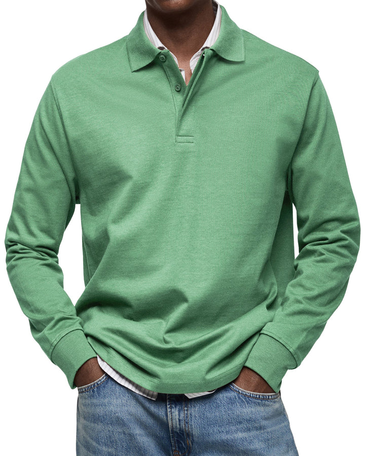 Bellario - Luxe Poloshirt met Lange Mouwen