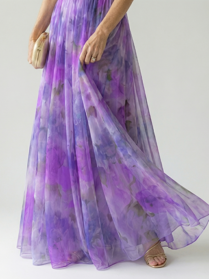 Isel | Zachte Wikkel Maxi Jurk