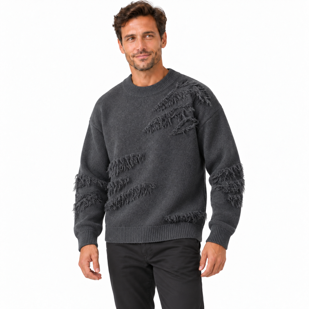 Ripped Edge Sweater