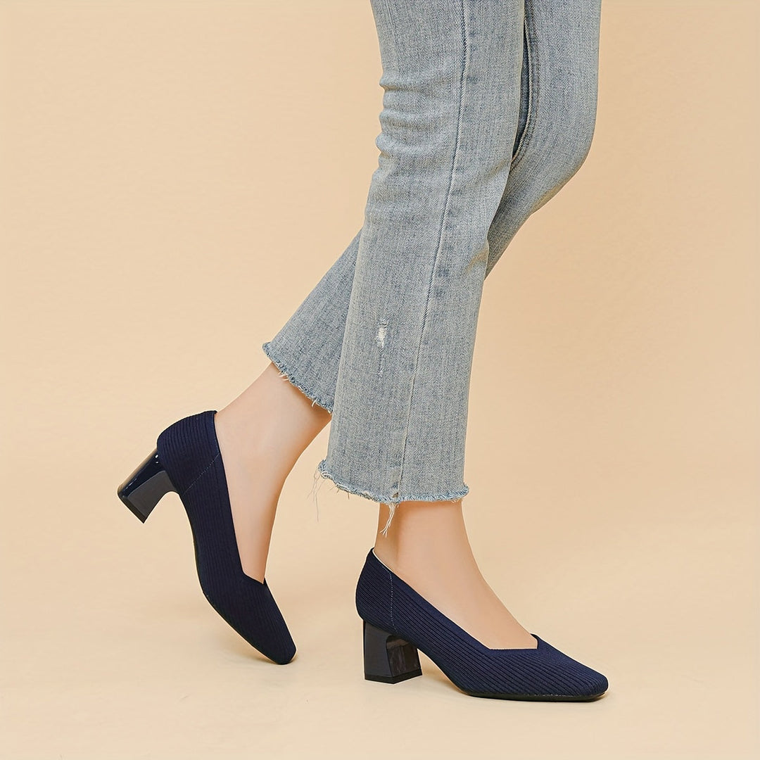 Marie™ – Comfortabele pumps met stabiele hak voor pijnloze ondersteuning