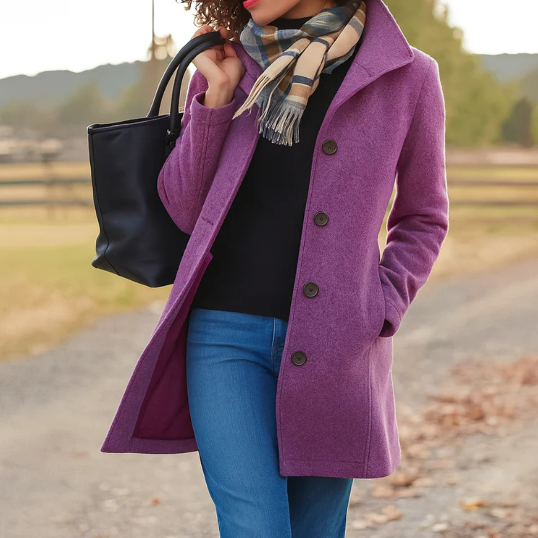Aurora | Klassieke Wol Coat