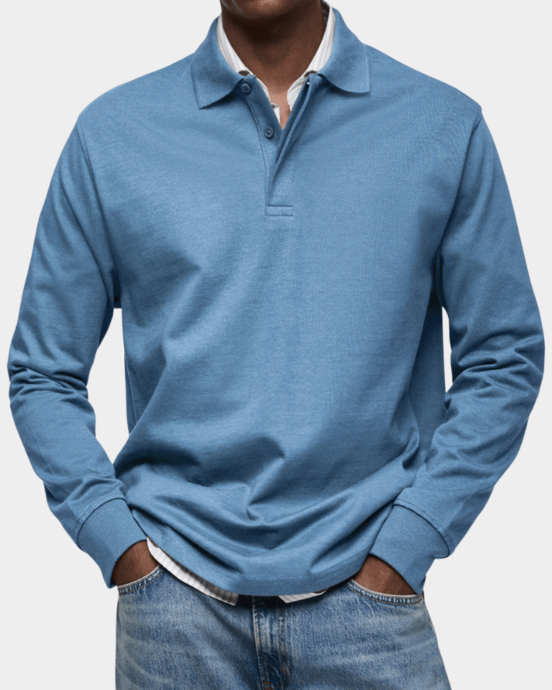 Comfortabele herfst polo
