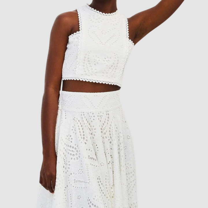 Tallie™ Verfijnde Twee-Delige Set | Elegante Twee-Delige Set voor Zomerse Chic