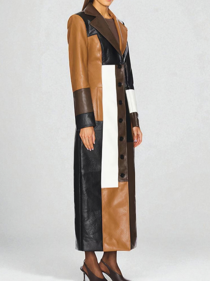 Alizée | Manteau met mozaïekprint