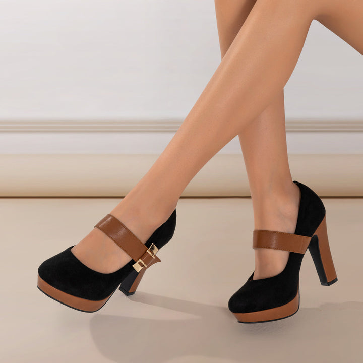 Chantrel | Elegante Hakken met Comfortabele Hak