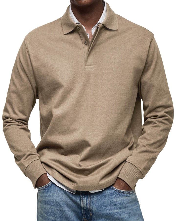 Bellario - Luxe Poloshirt met Lange Mouwen