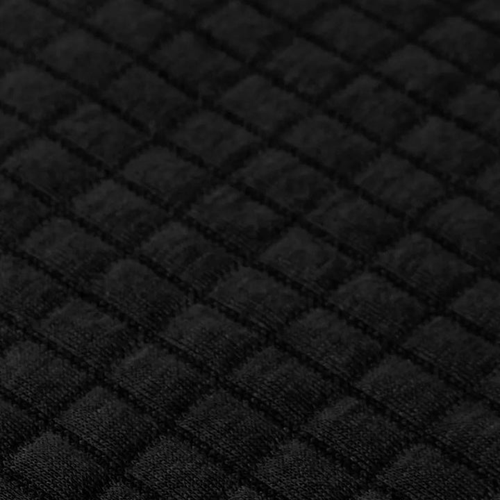 Heren hoodie met lange mouwen, gewatteerd, van wafelstof, in effen kleur voor buitensporten