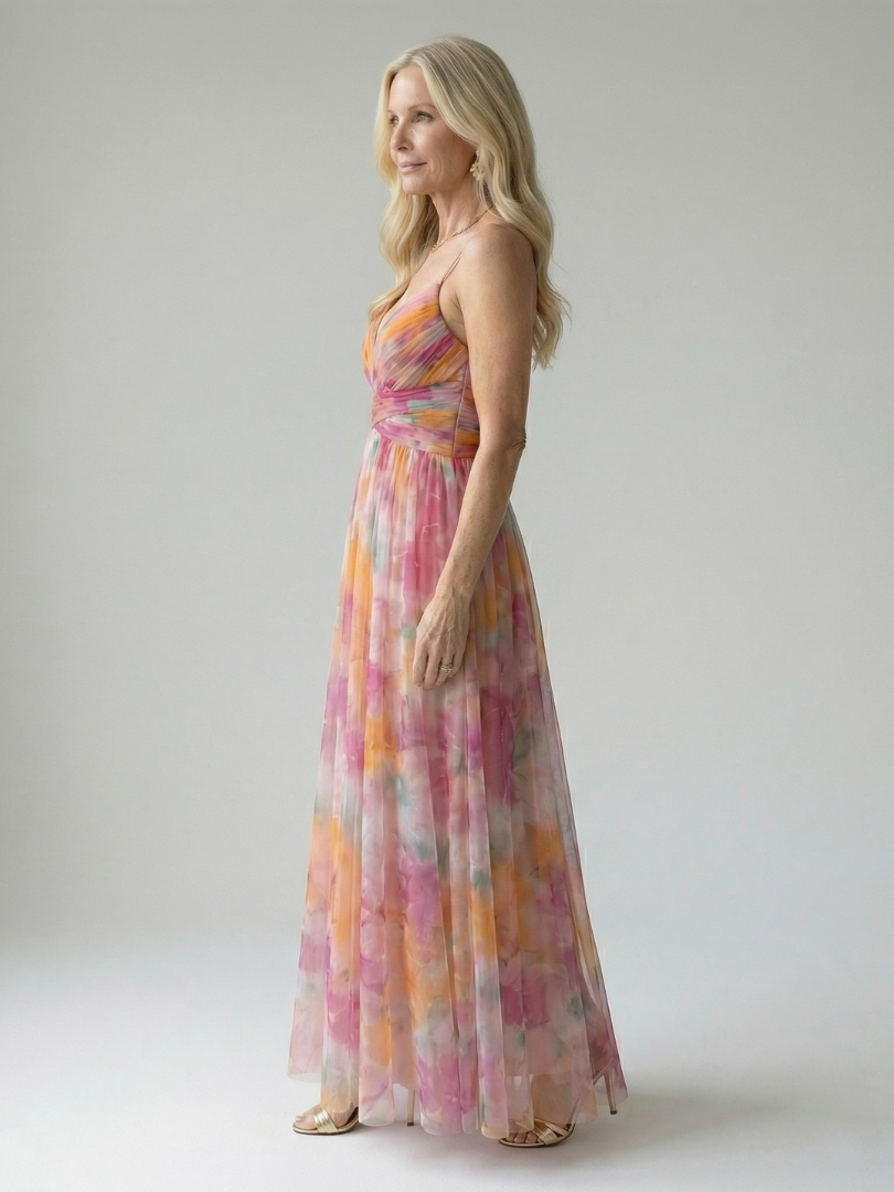 Isel | Zachte Wikkel Maxi Jurk