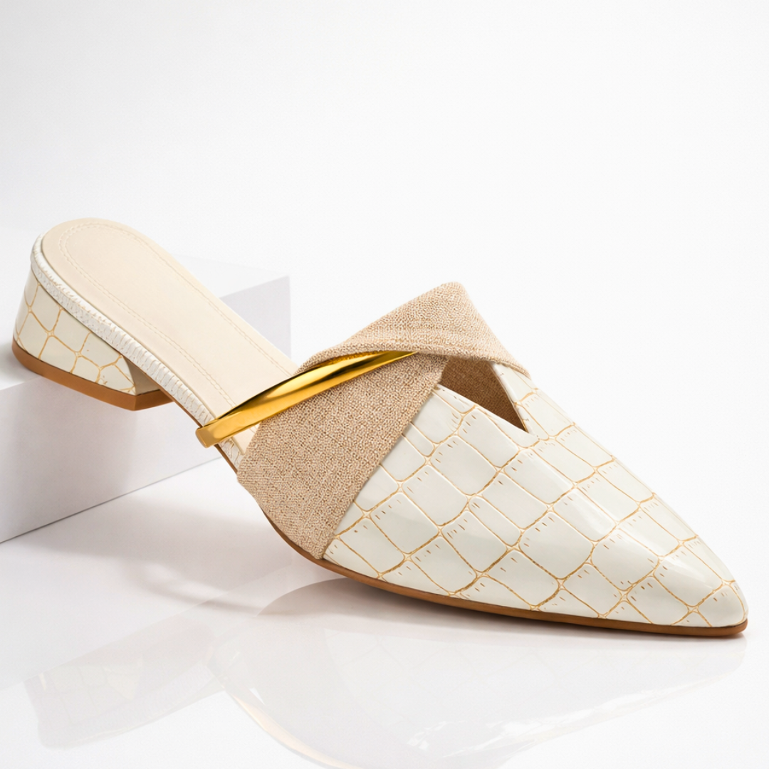 Seraphine | Elegante Muiltje met Puntige Neus