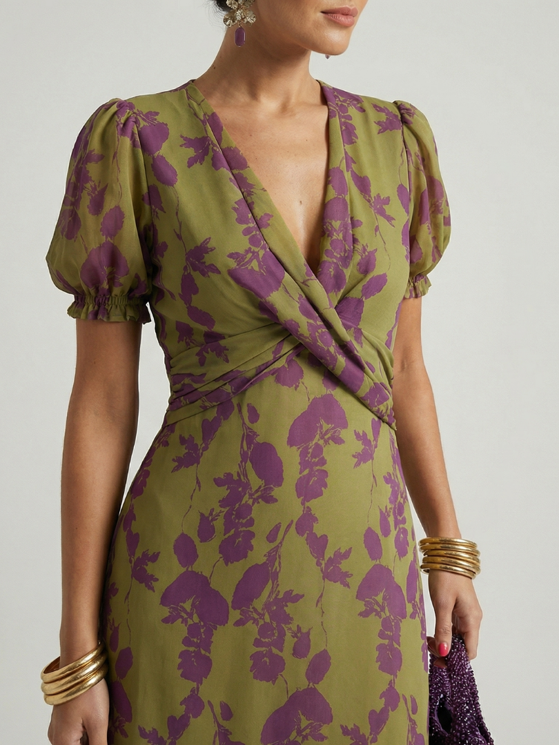 Virel Floral Jurk