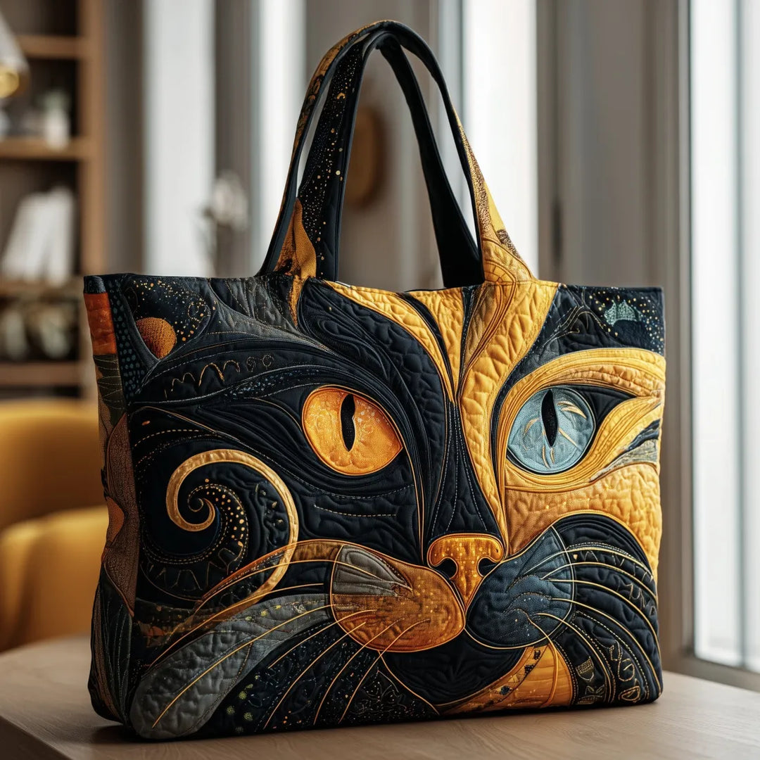 Ambachtelijke Tas Mystieke Kat