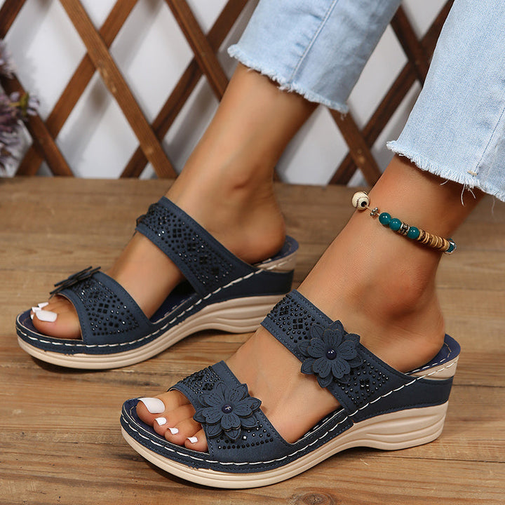 DELACROIX | Comfortabele Hakken Sandalen Suzanne