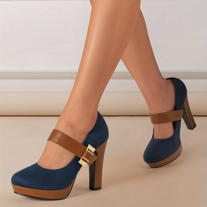 Chantrel | Elegante Hakken met Comfortabele Hak