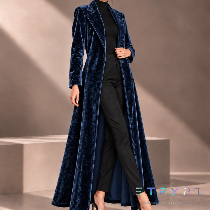 Béatrice | Lange open velvetjas