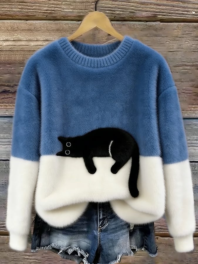 Elegante katten trui