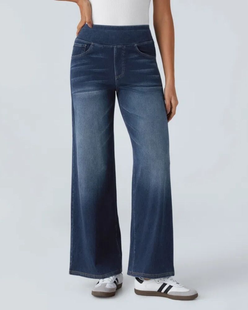 Ainsley - Comfortabele Wijde Jeans