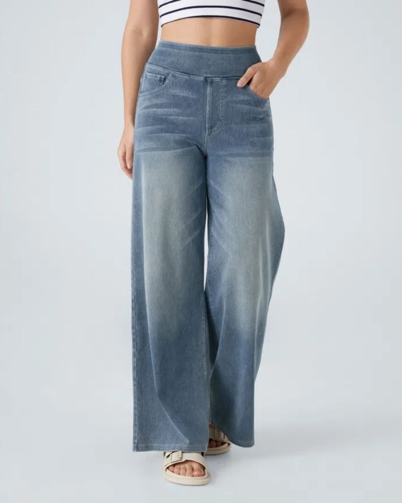 Ainsley - Comfortabele Wijde Jeans