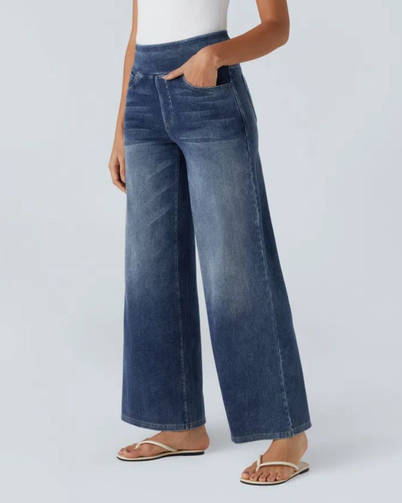 Ainsley - Comfortabele Wijde Jeans