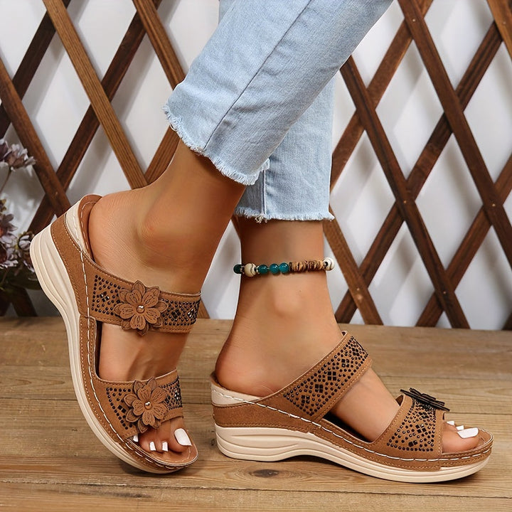 DELACROIX | Comfortabele Hakken Sandalen Suzanne