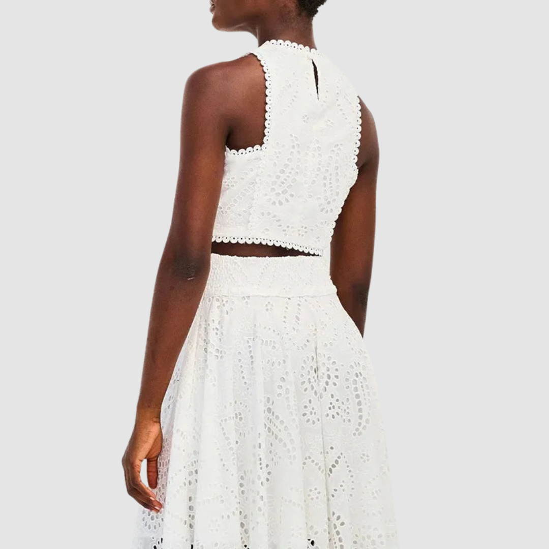 Tallie™ Verfijnde Twee-Delige Set | Elegante Twee-Delige Set voor Zomerse Chic