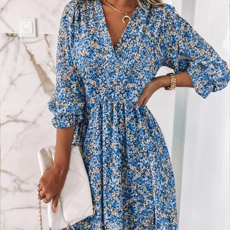 Sunna - Elegante Bloemenjurk
