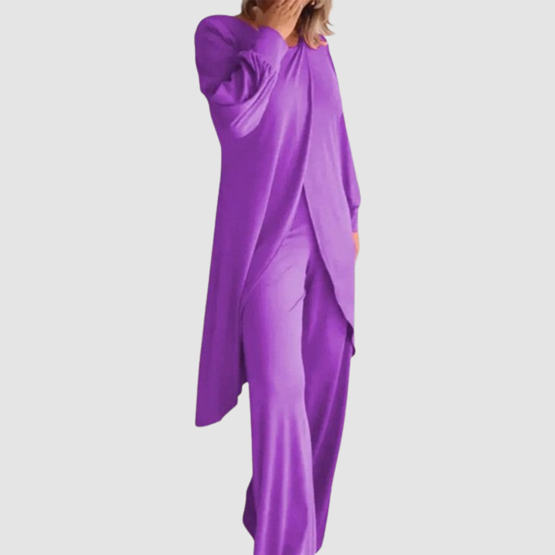 Laine™ Elegante 2-Piece Set | Langtop en Comfortabele Broek