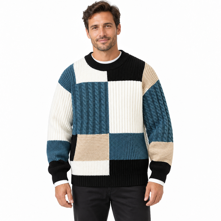 Nino Patch Sweater